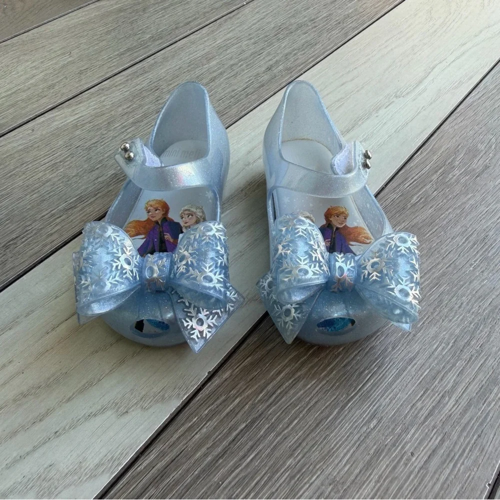 MINI MELISSA + DISNEY Ultragirl Frozen Mary Jane Flats